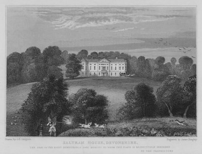 Saltram House, Devonshire (彫刻) 作： George Bryant Campion