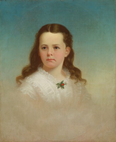 ミス・ジュリア・エヴェリン・ドレノン 作： George Caleb Bingham
