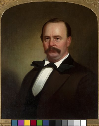 ジェームズ・ハービー・バーチ大佐、1878年頃の肖像 作： George Caleb Bingham