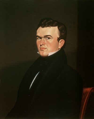自画像 作： George Caleb Bingham