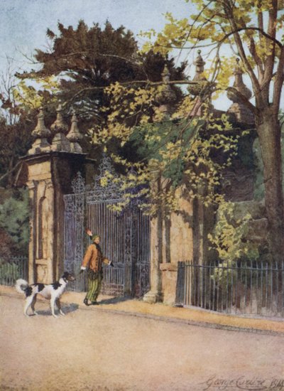 オックスフォードTrinity College Gates, Parks