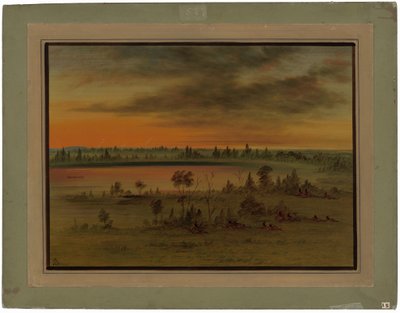 スー戦争党 作： George Catlin