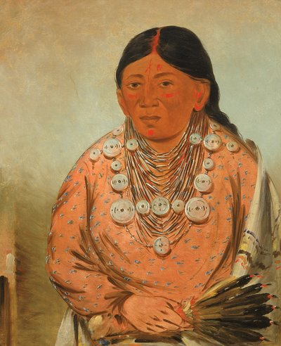 ア・テ・ワ・ト・オ・ミー、女性 作： George Catlin