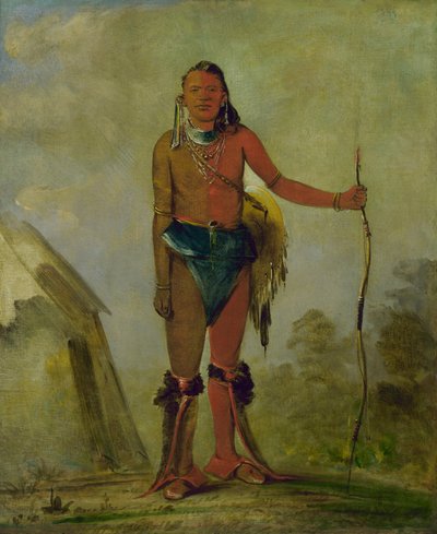 キツネの薬師、愛の火 作： George Catlin