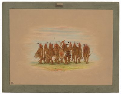 面白いダンス - Saukie 作： George Catlin
