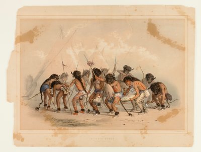 バッファロー・ダンス第8番 作： George Catlin
