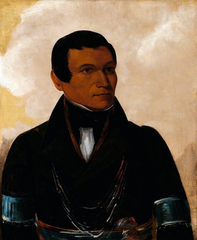 クー・シック、族長の息子 作： George Catlin