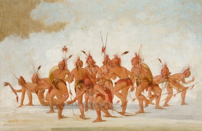 ディスカバリー・ダンス、サック・アンド・フォックス 作： George Catlin