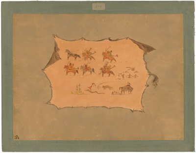 ポーニー医師のローブの複製 作： George Catlin
