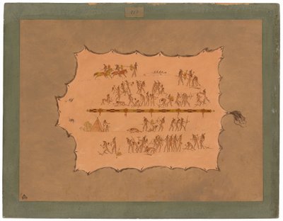 スーローブの複製 作： George Catlin