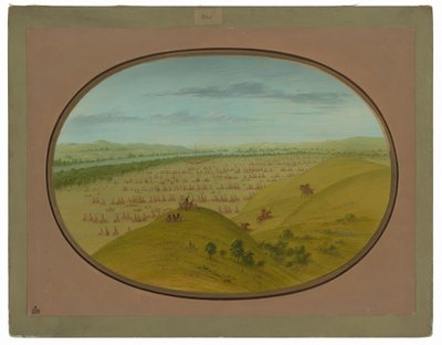 フォートストーン 作： George Catlin