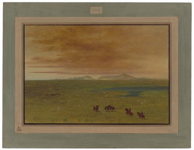 グレート ウォッシュハウス、パンパ デル サクラメント 作： George Catlin