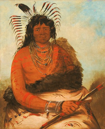 ハー・ニー、ビーバー、戦士 作： George Catlin