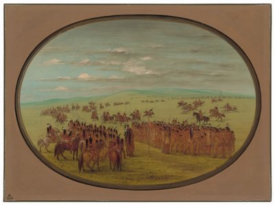 競馬 - ミナタリース 作： George Catlin