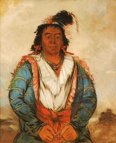 ホセ・プット・オ・カーウ・ジー、勇者 作： George Catlin