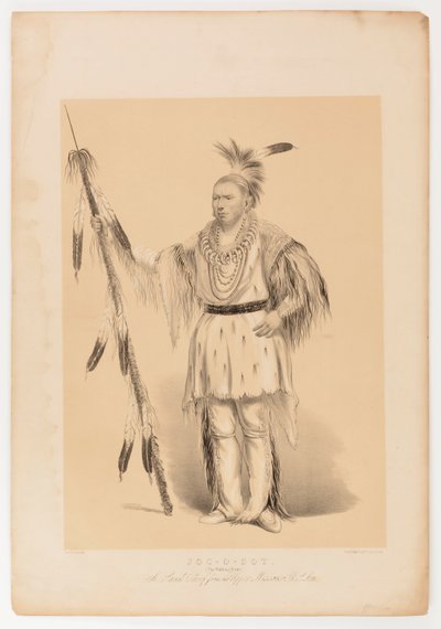 ジョック・オ・ソット、歩くクマ 作： George Catlin