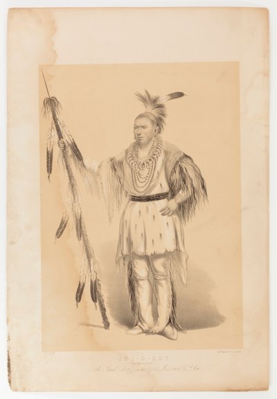 ジョック・オ・ソット、歩くクマ 作： George Catlin