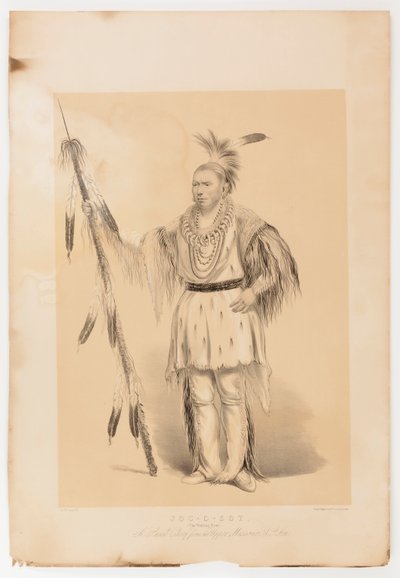 ジョック・オ・ソット、歩くクマ 作： George Catlin