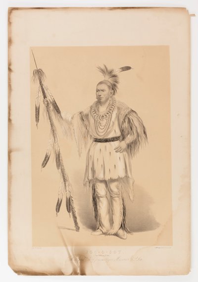 ジョック・オ・ソット、歩くクマ 作： George Catlin