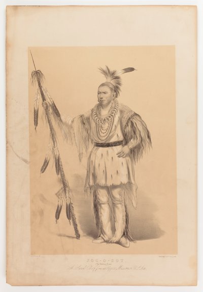 ジョック・オ・ソット、歩くクマ 作： George Catlin