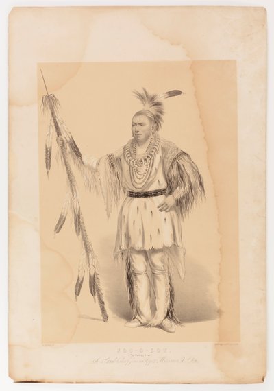 ジョック・オ・ソット、歩くクマ 作： George Catlin