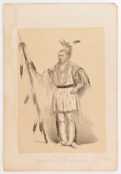 ジョック・オ・ソット、歩くクマ 作： George Catlin