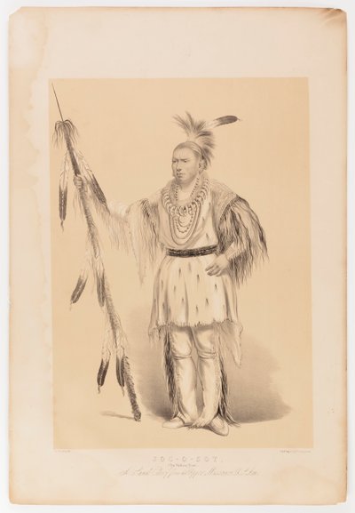 ジョック・オ・ソット、歩くクマ 作： George Catlin
