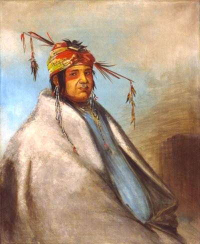 ノン・オン・ダゴン、酋長 作： George Catlin