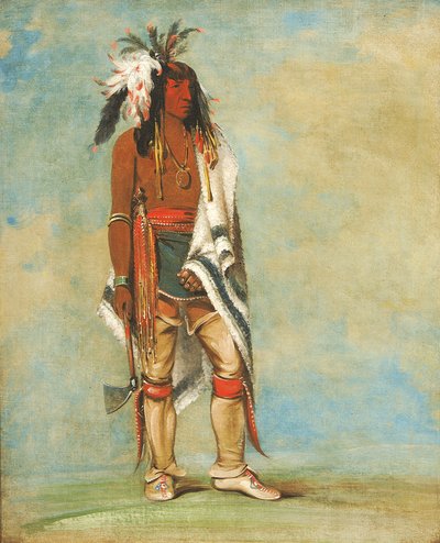 1835年から1836年までのチーフ。 作： George Catlin