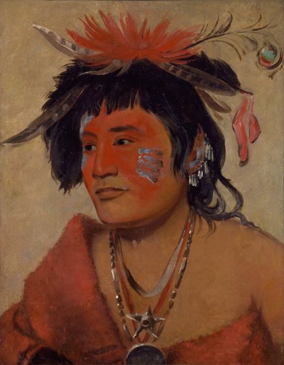 パ・シー・ナウ・ショー、戦士 作： George Catlin