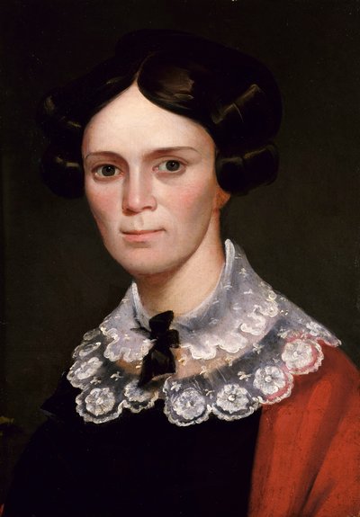 ある女性の肖像 作： George Catlin