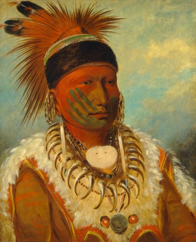 ホワイトクラウド、アイオワのヘッドチーフ 作： George Catlin