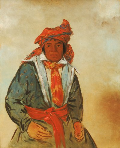 ワットアンドゴー、勇敢、 作： George Catlin
