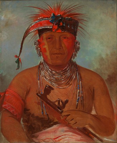 ウェ・ケ・ルー・ロー、交換する者 作： George Catlin