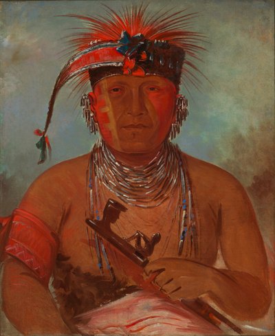 ウェ・ケ・ルー・ロー、交換する者 作： George Catlin