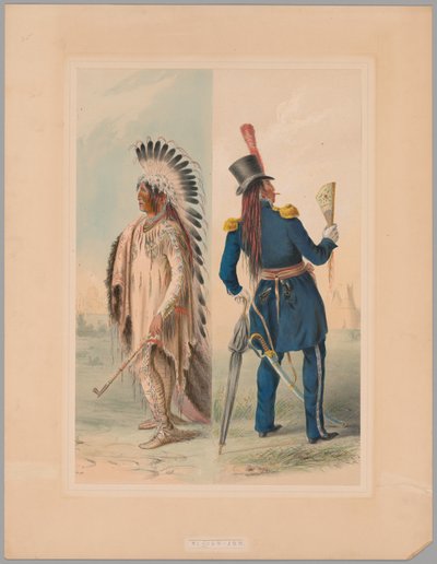 ウィ・ジュンジョン - ワシントンを目指すハトの卵の頭：故郷に帰る 作： George Catlin