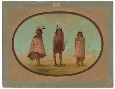 Yntah 薬師と戦士と女 作： George Catlin