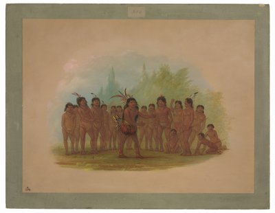 ズルマティインディアン 作： George Catlin
