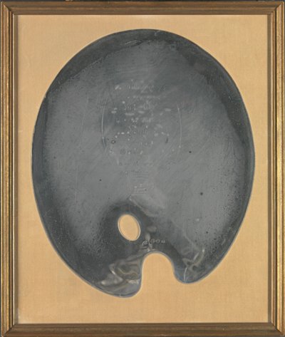 George III Irisches Silber: George Chinnery Palette, präsentiert dem Künstler von den Künstlern von Dublin, 27. Juli 1801 作： ジョージ・チナリー