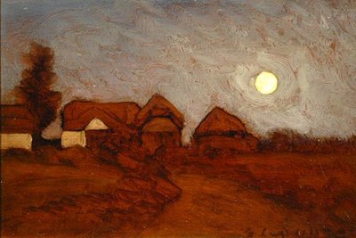 ファームステッド バイ ムーンライト 作： George Clausen