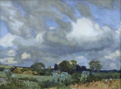 干し草 作： George Clausen