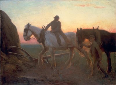帰宅 作： George Clausen