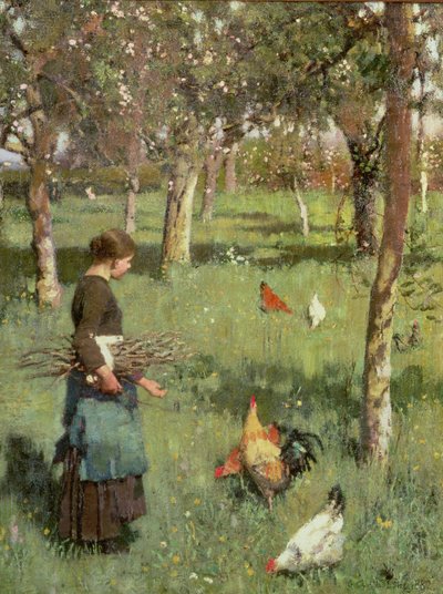 春 作： George Clausen