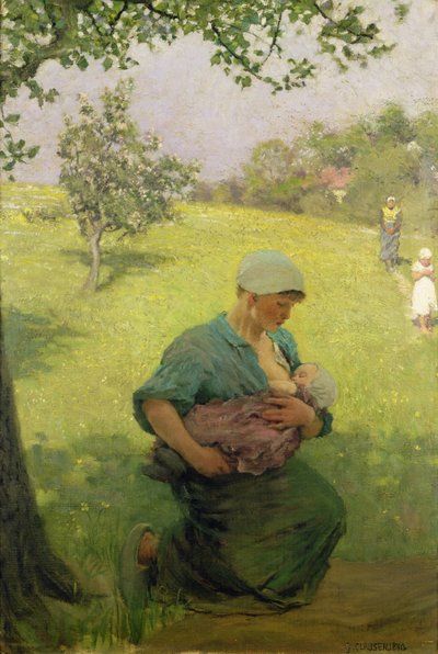 春 作： George Clausen