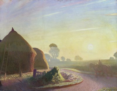 9月の日の出 作： George Clausen