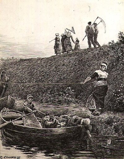 フェリー 作： George Clausen