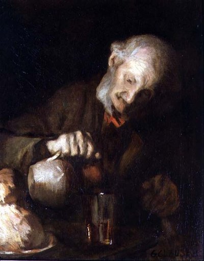 The Little Brown Jug 作： George Clausen