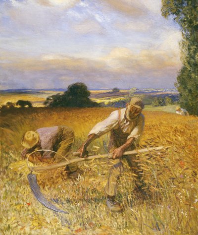 老いた死神 作： George Clausen