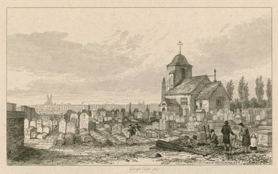オールドセントパンクラス教会、ロンドン 作： George Cooke