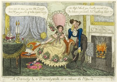 ダンディ＆ダンディゼット 作： George Cruikshank